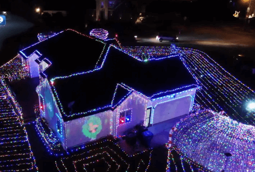 Christmas Light Installation in Suffolk VA